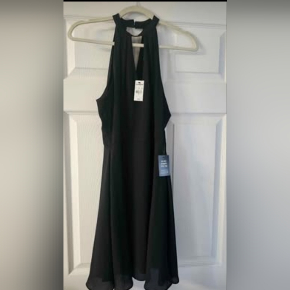 Express Black Sleeveless Dress
